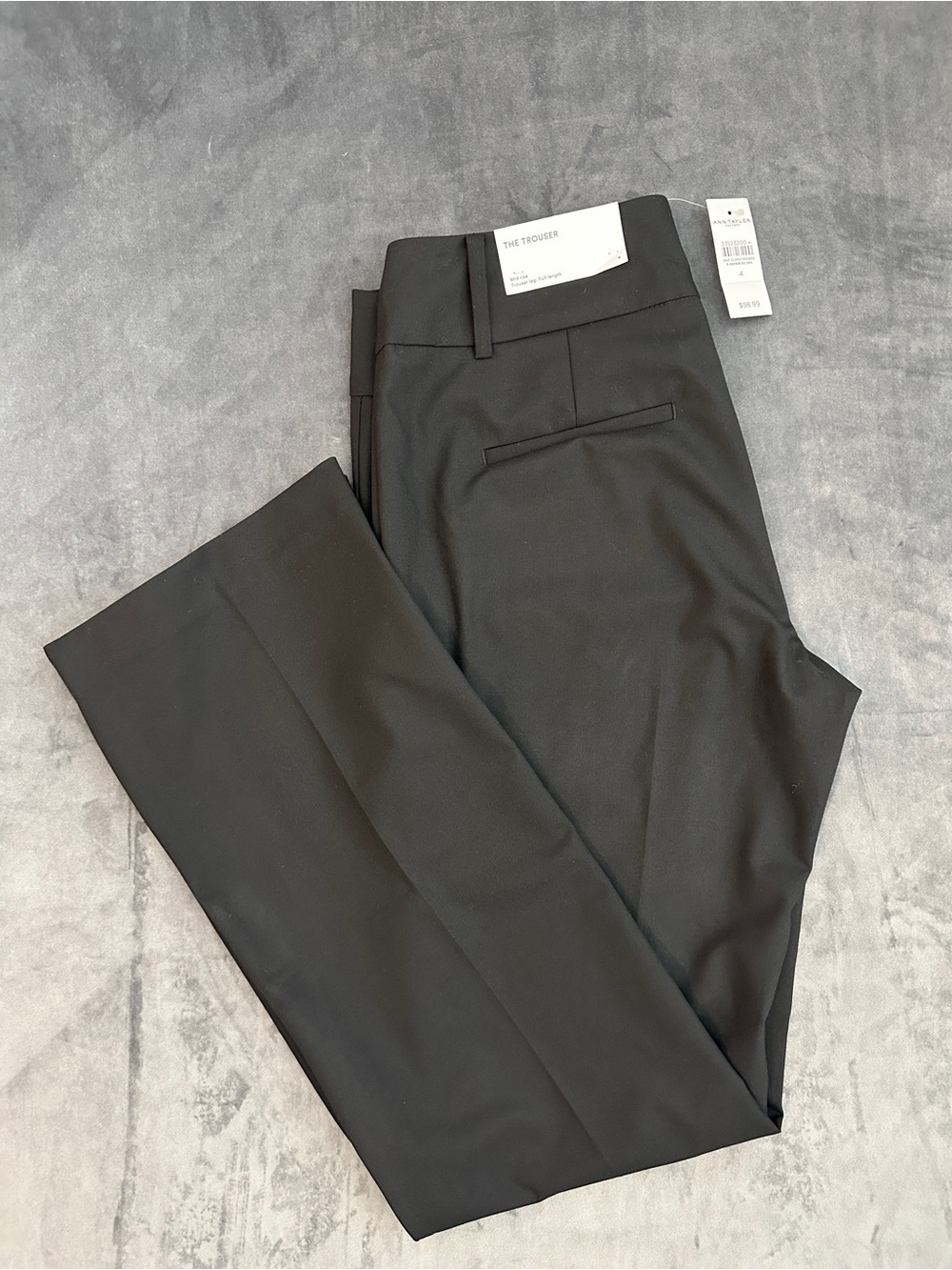 Ann Taylor Black Tailored Trousers